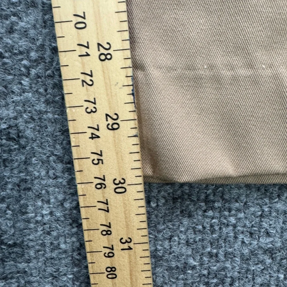 L.L. Bean Chino Pants Mens 36 Tan 30 Inseam Cotton Twill Workwear Classic Fit